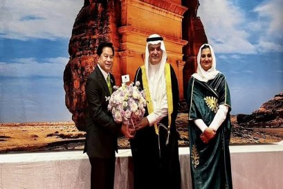 ร่วมแสดงความยินดีวันชาติซาอุดีอาระเบีย