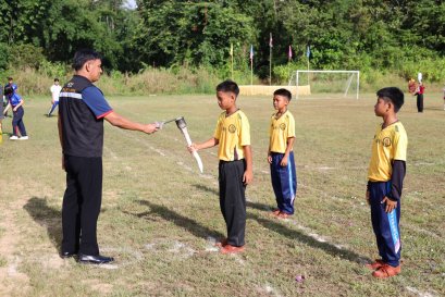 จัดกิจกรรมการแข่งขันกีฬา - กรีฑาสี ภายในโรงเรียน มสน.เกมส์ 68 ประจำปี 2568