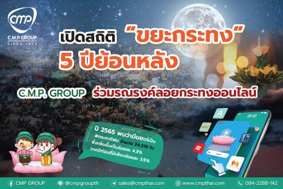 “ลอยกระทง สืบสานประเพณีไทย วิถีใหม่ #ไม่สร้างขยะอยู่ที่ไหนก็ลอยได้”