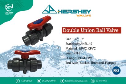 Double Union Ball Valve | HERSHEY