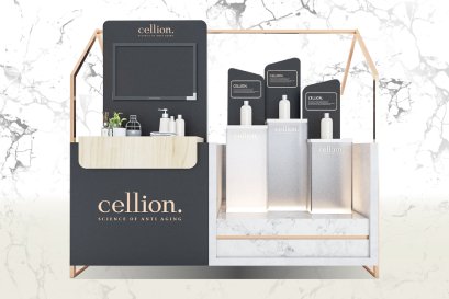 Cellion Counter Display