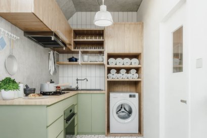 Kitchen Design Town Home Japanese Style