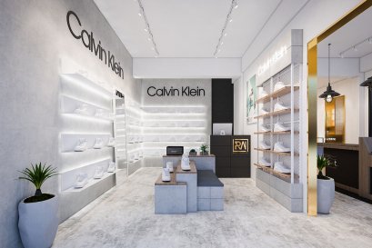 ออกแบบร้านค้า CALVIN KLEIN เซ็นทรัลเชียงราย l  บริการออกแบบ ผลิต และติดตั้งครบวงจร