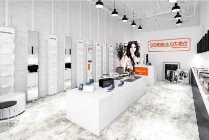 ออกแบบร้านค้าในห้าง ออกแบบร้านมัลติแบรนด์ multi brand final draft พื้นที่ 52 ตารางเมตร 