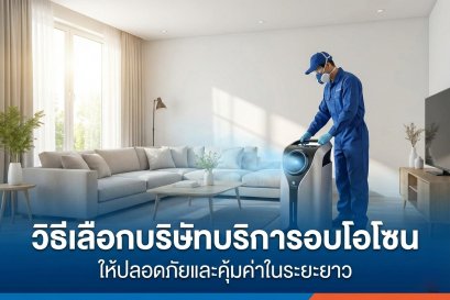  บริการอบโอโซน