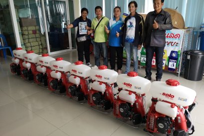 SOLO PORT 423 Backpack Mistblower for Warehouses: Post-Flood Disinfection Along Rural Road Chor Chor 4023, Chachoengsao, 2026 (B.E. 2569)