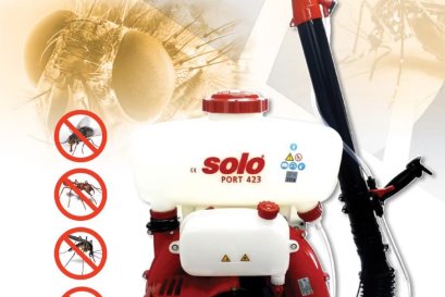 SOLO PORT 423 Backpack Mistblower for Schools: Disinfecting Before Reopening After the Flood in Ban Pluak Ngam, Chomphu, Noen Maprang, Phitsanulok, 2026 (B.E. 2569)