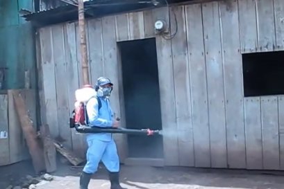 SOLO PORT 423 Backpack Mistblower for Housing Estate Juristic Persons: Disinfecting Common Areas After the Floods at Khlong 11, Nong Suea, Pathum Thani, 2026 (B.E. 2569)
