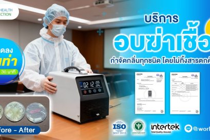 บริการพ่นฆ่าเชื้อโรค ความสำคัญในปี 2026 World Health Disinfection
