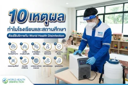 บริการอบโอโซนสำหรับโรงเรียน