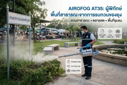 เครื่องพ่นหมอกควันกำจัดยุง