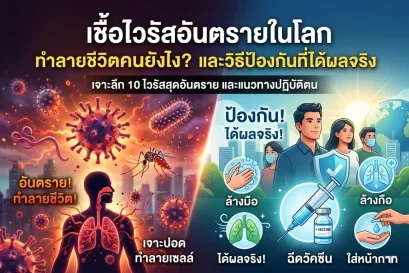 เชื้อไวรัสอันตรายในโลก