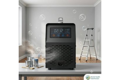 Musty odor from soaked and drying paper pulp that has built up throughout the factory for years in his handmade mulberry paper factory? Eliminate Odor and Germs Fully with the Master Ozone Generator