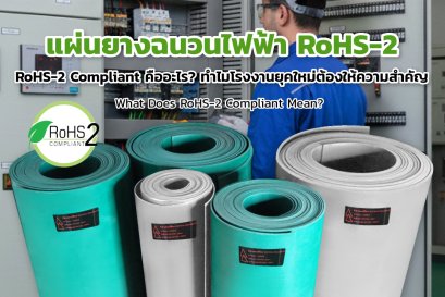 RoHS-2 Compliant คืออะไร? มาตรฐานแผ่นยางฉนวนไฟฟ้า