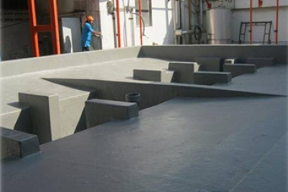 กันซึมบ่อน้ำเสีย Epoxy Coating Food Grade, Coaltar Epoxy