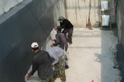 งานเคลือบบ่อ Tank Lining FRP Lining