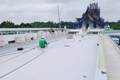 กันซึมชนิดแผ่น PVC TPO Membrane