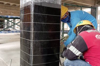 เสริมความแข็งแกร่งให้อาคารเก่า ด้วยเทคนิค CFRP ป้องกันภัยแผ่นดินไหว