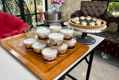  กลุ่มช็อกโกแลตทาร์ต+กลุุ่มบานอฟฟี่..."Panwa Café