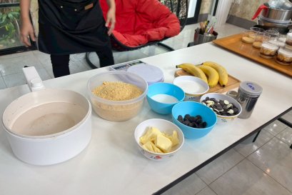  กลุ่มช็อกโกแลตทาร์ต+กลุุ่มบานอฟฟี่..."Panwa Café