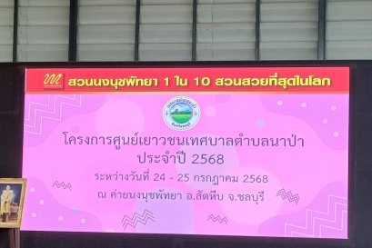 โครงการค่ายศูนย์เยาวชนตำบลนาป่า