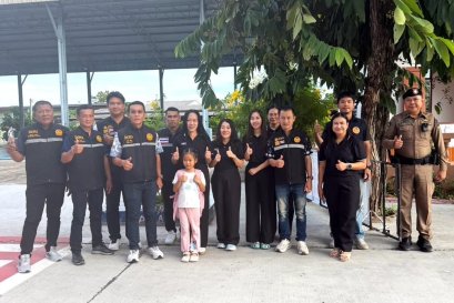  ขอบพระคุณฝ่ายปกครองตำบลนาป่า ร่วมดูแลความปลอดภัยนักเรียน