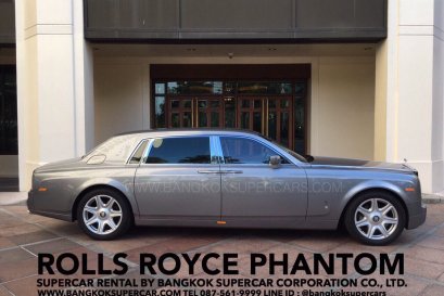 ROLLS ROYCE ให้เช่า บริการให้เช่ารถหรู ให้เช่าRollsRoyce Phantom by BANGKOKSUPERCARS