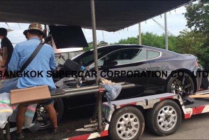 Aston Martin ให้เช่า Supercar ให้เช่า เบื้องหลังการถ่ายทำโฆษณา Black Diamond ธนชาต ขอบพระคุณผู้บริหารและทีม Production House