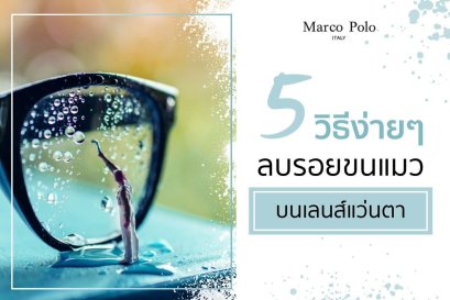 5 วิธีง่ายๆ ลบรอยขนแมวบนเลนส์แว่นตา