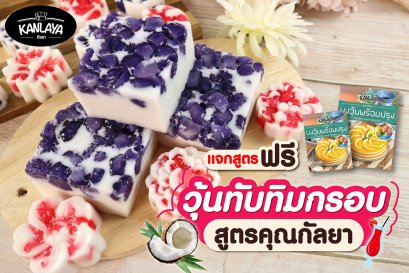 วุ้นทับทิมกรอบ