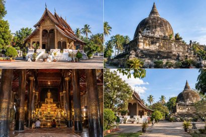 วัดวิชุนราช พระธาตุหมากโม หลวงพระบาง