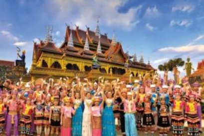 เที่ยวสวนม่านทิ่ง สิบสองปันนา