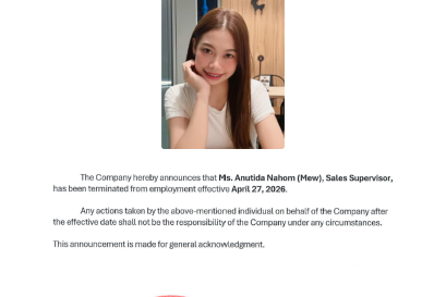 Termination of Employment Notice