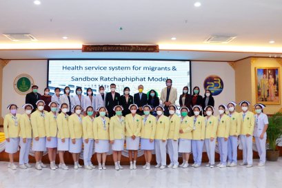 องค์การอนามัยโลก(WHO) ร่วมกับเครือข่ายได้แก่องค์การระหว่างประเทศเพื่อการโยกย้ายถิ่นฐาน (IOM) และสำนักงานข้าหลวงใหญ่ผู้ลี้ภัยแห่งสหประชาชาติ (UNHCR) ตรวจเยี่ยมโรงพยาบาลราชพิพัฒน์