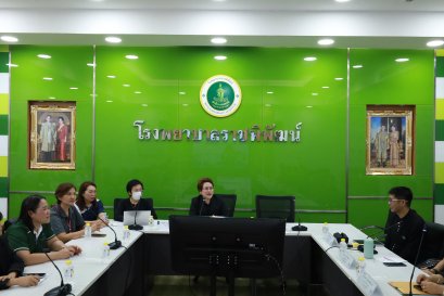 ต้อนรับ  คณะแลกเปลี่ยนเรียนรู้จาก โรงพยาบาลเพรชบูรณ์ ในการเข้าศึกษาแลกเปลี่ยนเรียนรู้ ระบบการดูแลรักษาผู้ป่วยแบบ "Palliative Care"