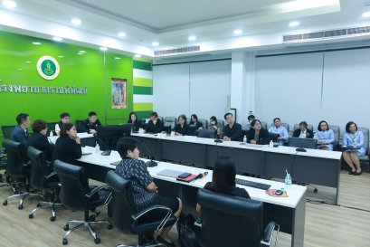 รพ.ราชพิพัฒน์ ต้อนรับที่ปรึกษาผู้ว่าฯ กทม. ติดตามงานบริการสาธารณสุข