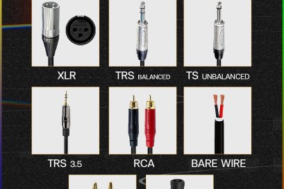 ประเภทสายสัญญาณเสียงอนาล็อก