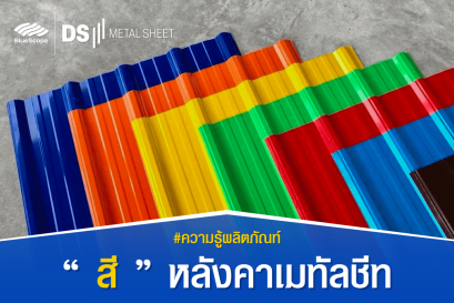 สีหลังคาเมทัลชีท