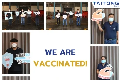 บริษัท ไต้ทงแมชชีนเนอรี่ จำกัด We are Vaccinated