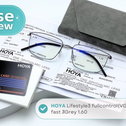 Case review  เคสคุณดำรงค์ฤทธิ์  โดยร้านแว่นตา Jackal x Orbit โดยนักทัศนมาตร เชียงใหม่