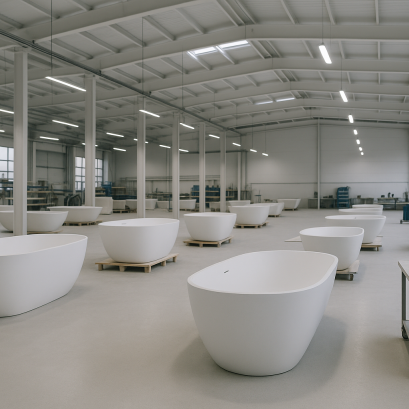 โรงงานผลิตอ่างอาบน้ำ bathtub thailand