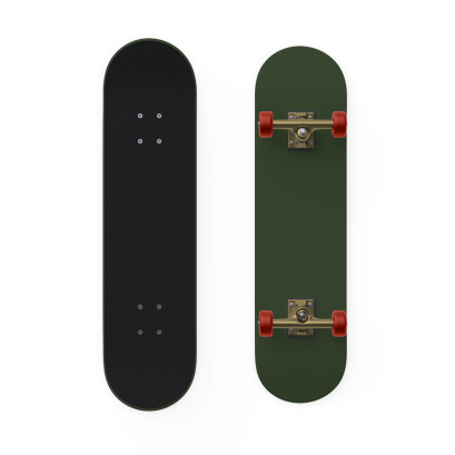 SKATEBOARD GREEN