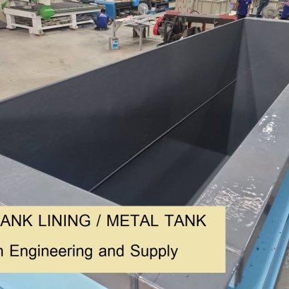 รับทำถังเหล็ก เชื่อมถังเหล็กตามแบบ ถังเหล็กไลนนนิ่ง Metal frabricate tank