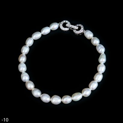 Approx. 5.0 mm, Freshwater Pearl, Uniform Pearl Bracelet