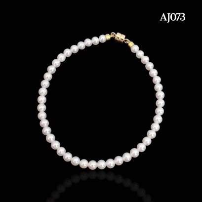 Approx. 3.5 mm, AK Pearl, Uniform Pearl Bracelet