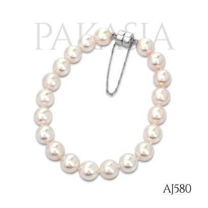 Approx. 8.5 - 9.0 mm, Akoya Pearl, Uniform Pearl Bracelet