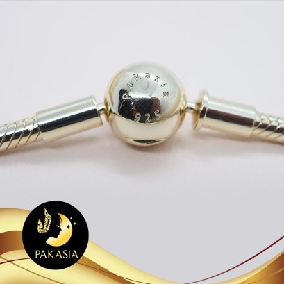 สร้อยข้อมือแพน 21cm [เงินชุุบทอง]