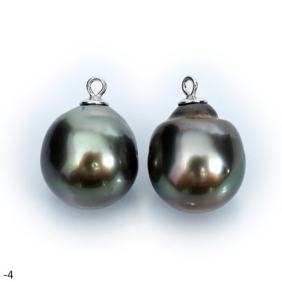 Approx. 13.0 mm, Tahitian Pearl, Pearl Drop