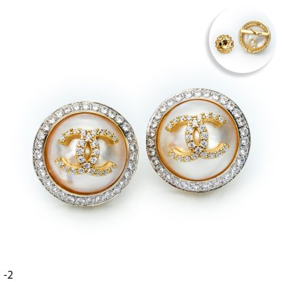 Approx. 15.0 - 17.0 mm, Mabe Pearl, White South Sea Pearl, Cocktail CZ Pearl with CC Plate Stud Earrings