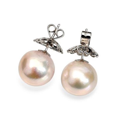 Approx. 15.0 mm, Shangri - La Lot, Edison Pearl, Stud Earrings